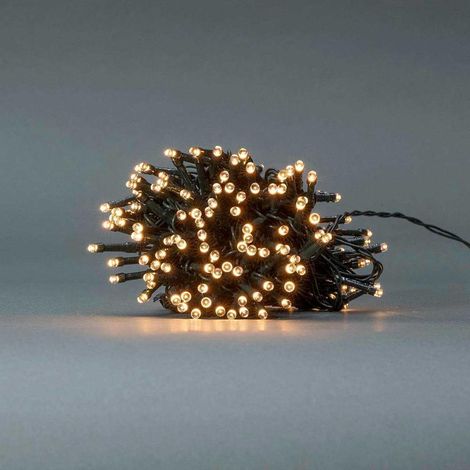 Nedis Guirnalda luminosa exterior negra 14,4 m