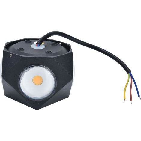 12W LED-Wandleuchte aus Aluminium, dekorative Wandleuchte für Flur, Wohnzimmer, Hotel, AC85–265V (1/5)