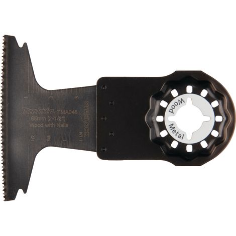 Makita B-64820 Lama Taglio Affondamento Starlock 65x40mm 20TPI BiM TMA048 Legno (1/4)