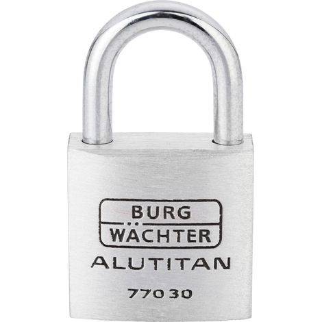 Burg Wächter Alutitan Vorhängeschloss verschiedenschließend 30 mm (1/5)