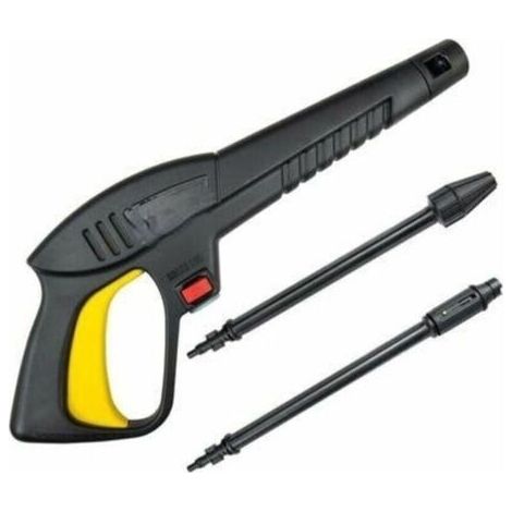 Pistolet à eau haute pression, équipé d'une buse de pulvérisation variable et d'une buse de pulvérisation rotative, compatible avec le nettoyeur haute pression Lavor.