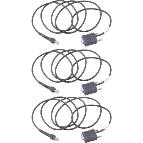 3X Ls2208 Rs232 Câble Série Cba-R01 -S07Par pour Scanner Ls2208 6,5 Pieds (1/5)