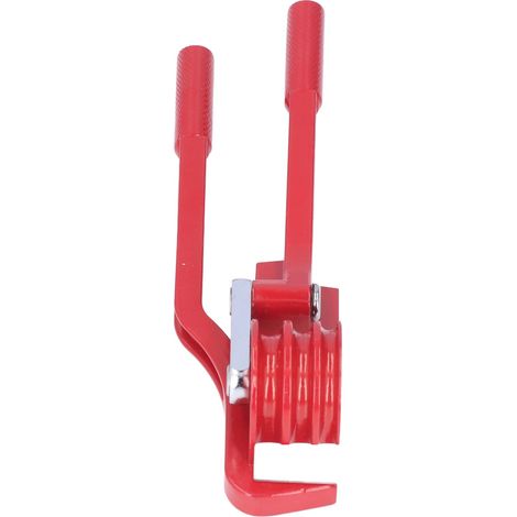 Rohrbiegegerät 3 Zoll, 1 1/4 Zoll, 5/16 Zoll, 3/8 Zoll, 0–180 Grad, Kupferrohrbiegewerkzeug, Rot (1/5)