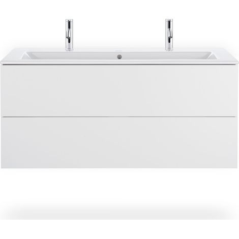 Duravit L-Cube mueble bajo lavabo suspendido, 2 cajones, (1/5)