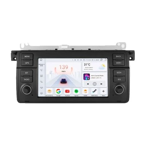 Radio multimédia de voiture, Android 12, navigation GPS, S4-4G 32G-8cœurs-4G (1/2)