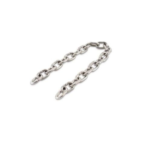 M Chaine à maillon court Diamètre 3 Inox A4 (vendu au m)