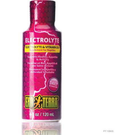 Suplemento líquido Electrolitos y Vitamina D3 Exo Terra - 120ml