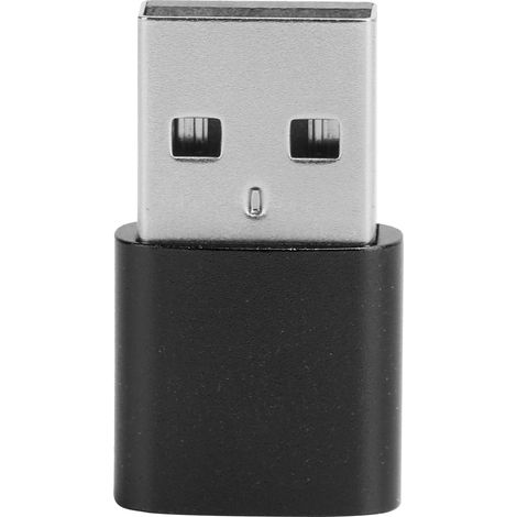 Adaptateur USB Mâle vers Femelle Type-C Charge Rapide Rallonge Ordinateur Accessoire Prolongateur (Noir) (1/5)