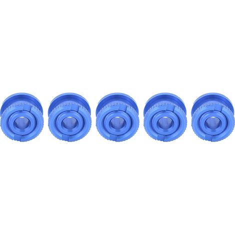 Vis de fixation pour plateau de chaîne vélo route, boulon et écrou pour transmission simple bleue (1/5)