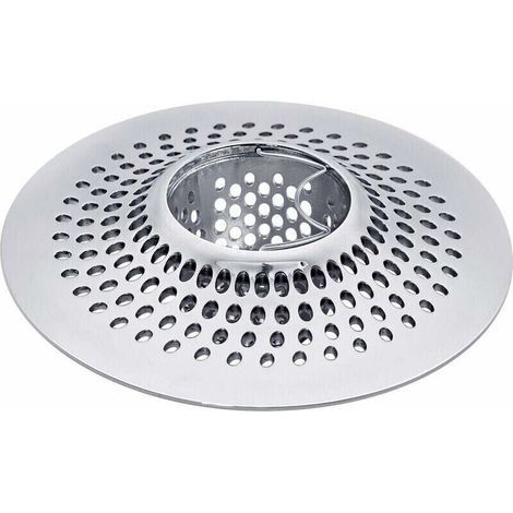 Filtre à cheveux pour baignoire et douche en acier inoxydable (1/4)