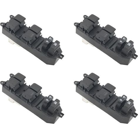 4 interruptores maestros de elevalunas eléctricos para automóviles Auris Yaris 84820-12500