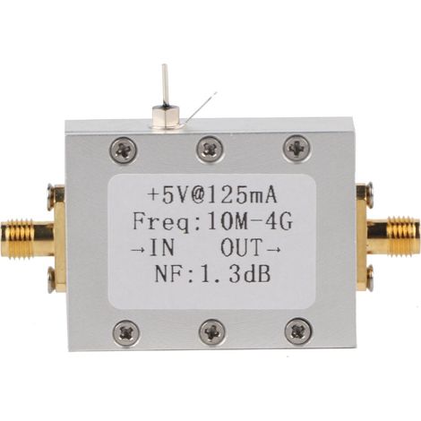 Amplificateur LNA 0.01-4GHz Large Bande 21dB (1/5)