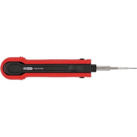 KS Tools Entriegelungswerkzeug für Flachstecker/Flachsteckhülsen 1,2 mm (AMP Tyco MCP) - 154.0104