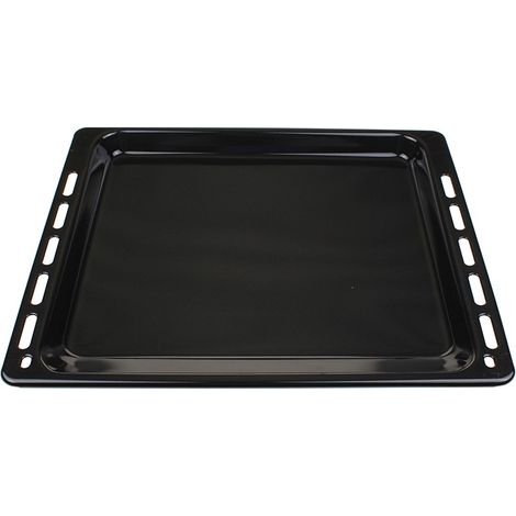 Lèche frite / plaque patisserie en métal 448x378mm d'origine (481241838138, 481010426479) Four, cuisinière ARISTON HOTPOINT, BAUKNECHT, FRANKE, IGNIS, IKEA, IKEA WHIRLPOOL, INDESIT, JENN-AIR, KITCHENA (1/2)