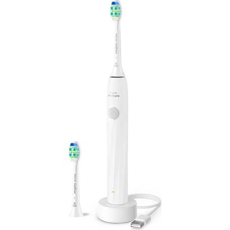 Philips Sonicare Series 2000 Elektrische Zahnbürste HX4022/01 2 InterCare Bürstenköpfe 2 Modi Weiß