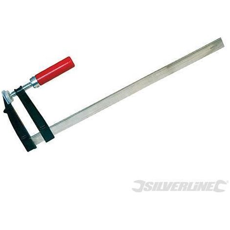 Morse europee a F stringente con manico in plastica Silverline-500 x 120 mm