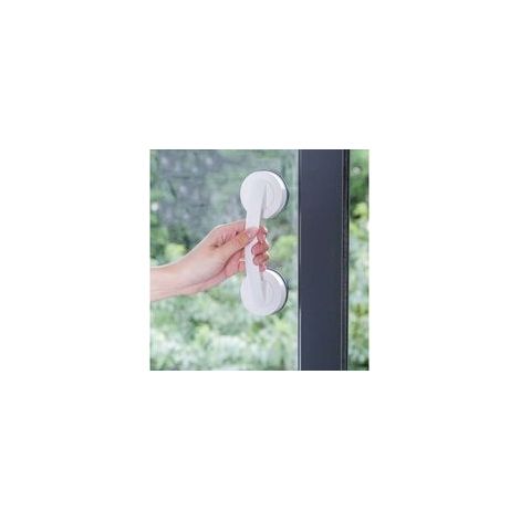 Poignée de porte coulissante à ventouse – Matériau ABS robuste – Installation sans outils – Adhérence forte pour surfaces lisses (1/5)