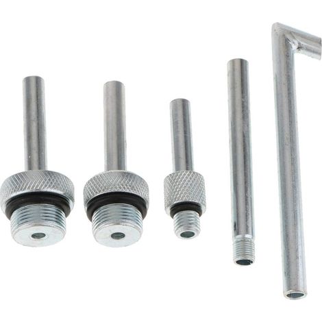 Kit 5 Adaptateurs Remplissage Huile Boîte Auto - Acier Dur - Compatible 09G 01J DSG CVT - Pour Mécaniciens Pros (1/5)