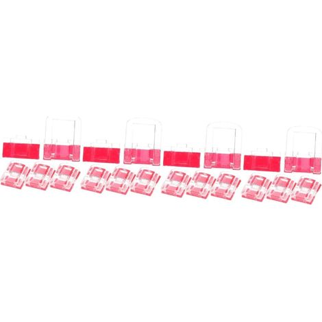 Gadpiparty Lot de 4 verrous robustes en acrylique pour armoires et boî (1/5)