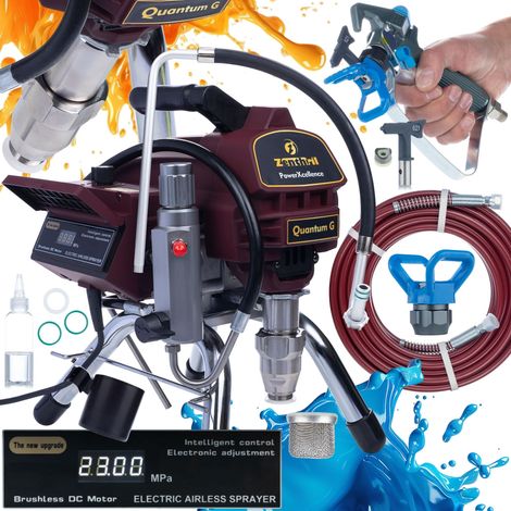 Pompa a Pistone Quantum G – 2200W, 20MPa, 2,8L/min Tecnologia ZenControl, Motore Brushless Uso Professionale e Industriale