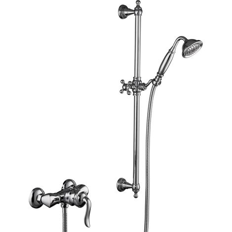 PaulGurkes Dusch-Set Retro Nostalgie Einhandmischer mit Brausestange (1/5)