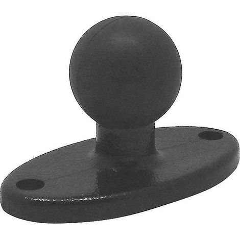 Support de vélo noir pour potence de fourche avec rotule, adaptateur pour support à rotule (1/4)