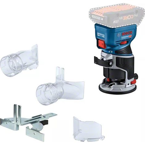 Bosch GKF 18V-8 Fresadora inalámbrica compacta azul