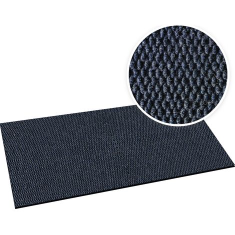 Tapis anti-salissures Hong Kong Pro Bleu 100 x 400 cm