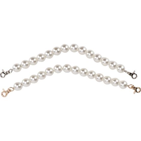 2Pcs Pearl Bead Bag Chain Excellent Workmanship Easily Install Detachable Bag Chain Accessories For Wallets Handbags18mm (1/5)