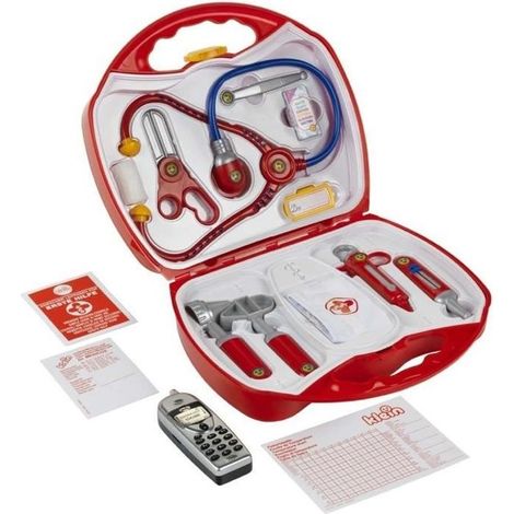 KLEIN - Mallette docteur avec telephone portable pour Enfant (1/3)