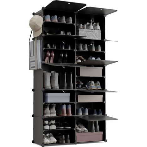 Newlux Zapateros Cube C10 10 Compartimentos, 40 pares (83x32x155cm)