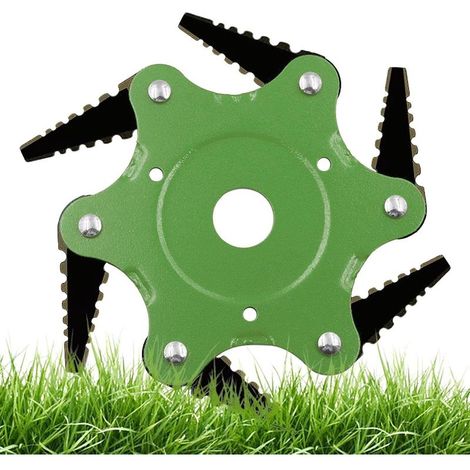 Lame désherbante - Lame de Brosse à Cinq Feuilles pour désherbant,Lame de désherbage en Fil d'acier avec kit (1/5)