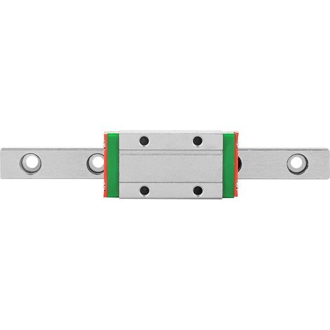 100mm MGN9H Miniature Linear Rail Guide Rail 9mm Width   Slide Block