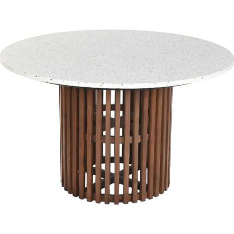 Mesa Comedor Acacia Terrazo 130X130X76 (1/5)
