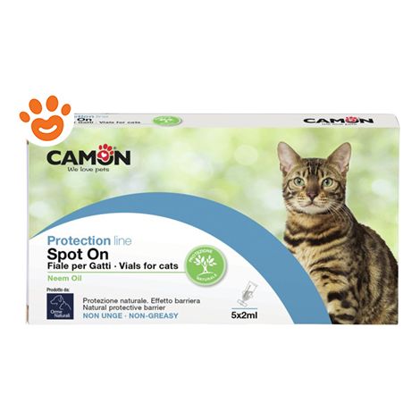 Camon Cat Orme Naturali Fiale Spot-On  - Camon Cat Orme Naturali Fiale Spot-On - Confezione Da 5x2 ml (1/5)