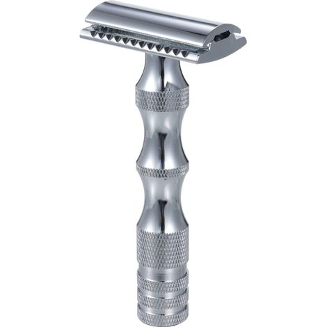 Rasoir homme vintage manuel double tranchant sécurité (1/5)