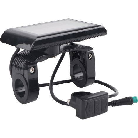 Affichage LCD S900 36V 48V pour vélo électrique, panneau de contrôle waterproof, compteur numérique compatible protocole 2