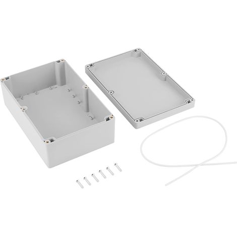 Boite de Derivation Electrique IP65, Boîte de Jonction Électrique, Boîtier de Câblage de Boîtier de Projet ABS, 230 x 150 x 85 mm Boite Branchement Electrique, Boîtier de Connexion Etanche (1/5)