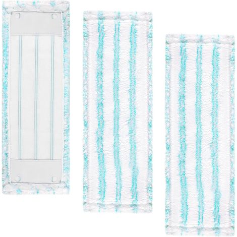 3 Pièces Serpillière pour Leifhat ,Serpillères de Rechange pour Serpillère Profi XL,Serpillères de Rechange pour Balai Leifheit Profi XL,Serpillière Très Absorbantes (1/5)
