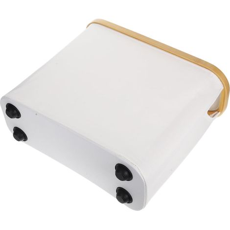 Porte-papier toilette pliable avec couvercle en tissu Oxford, panier (1/5)