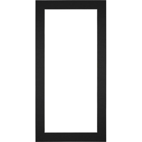 yd. - Cadre photo  - Noir - Carton 630 g/m2 - (1/4)