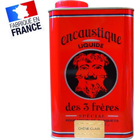 Encáustico Roble Claro 1l - Los Tres Hermanos