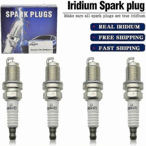 bougies d'allumage IZFR6K11 6994 Laser REAL IRIDIIUM compatibles avec Accord, Civic, CRV et Acura (1/5)