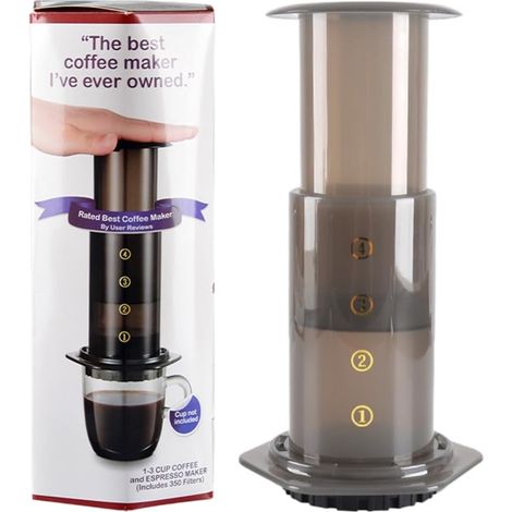 Tragbare Espressomaschine – Reisekaffeemaschine – Kaffee- und Espressomaschine – ideal für Reisen und Camping