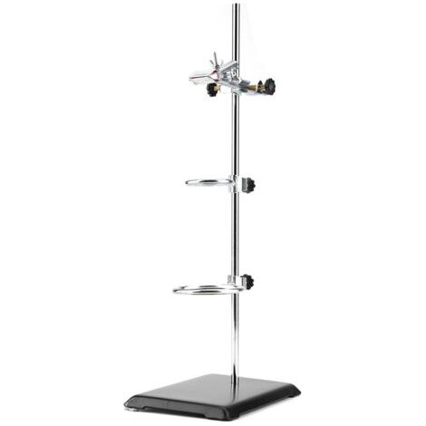 QORVA- Support de laboratoire, plate-forme de Support, pince de flacon, Support d'instrument de laboratoire
