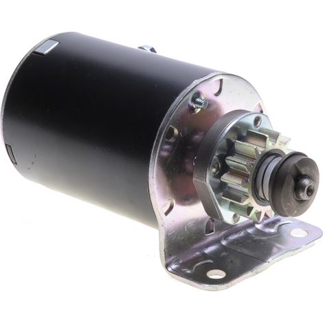 Jardiaffaires – Démarreur électrique 12V avec pignon métallique 14 dents – Compatible moteurs Briggs & Stratton 16-19 cv – Installation facile (1/2)