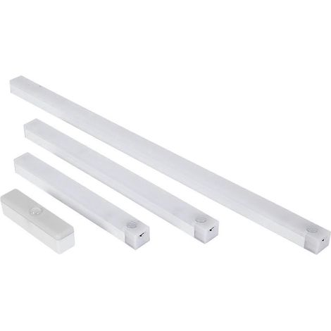 Bande LED rechargeable avec détecteur de mouvement, veilleuse blanche (1/5)