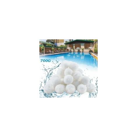 Filtre Balls 700 g remplace 25 kg de sable filtrant, balles filtrantes pour piscine, pompe de filtration, filtre à sable d'aquarium.(700g) (1/5)