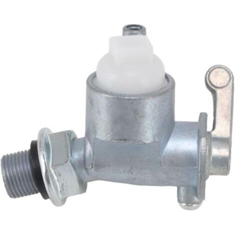 Robinet de réservoir de carburant, filetage 12 mm, haute précision, durable, résistant à l'usure, alliage d'aluminium, pièce de rechange en plastique pour moteur Robin EY15 EY20 (1/4)