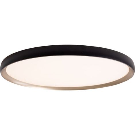 Plafonnier LED rond Ø48 45W noir/or Maxlight VIK C0237 (1/4)